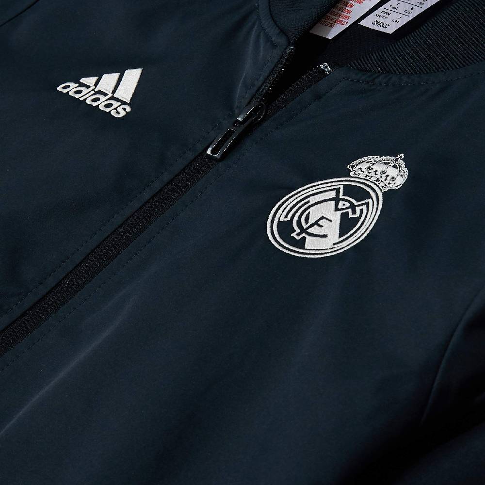 Chaqueta adidas Real Madrid Temporada 2018-19 negra