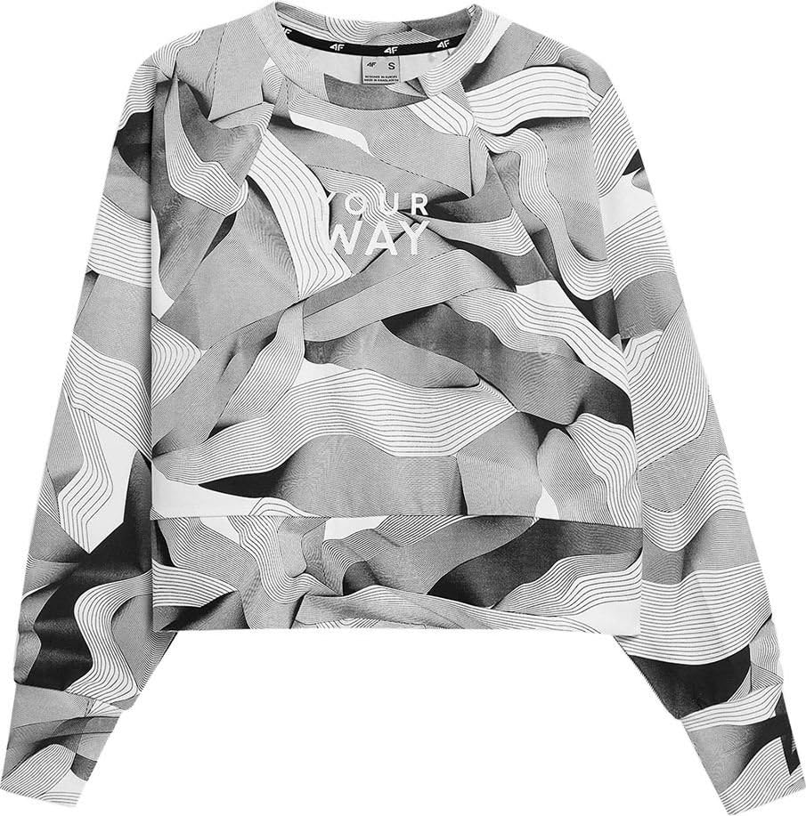 4F SUDADERA MUJER H4Z21-BLD021 90A