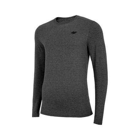4F camiseta manga larga gris NOSH4-TSML350 23m