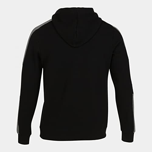 joma sudadera street hoddie melange negro 102238.111