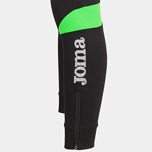 joma pantalon championship VI negro-verde fluor 102057.117