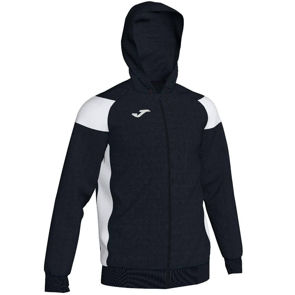 joma chaqueta poly crew III negro-blanco 101271.102