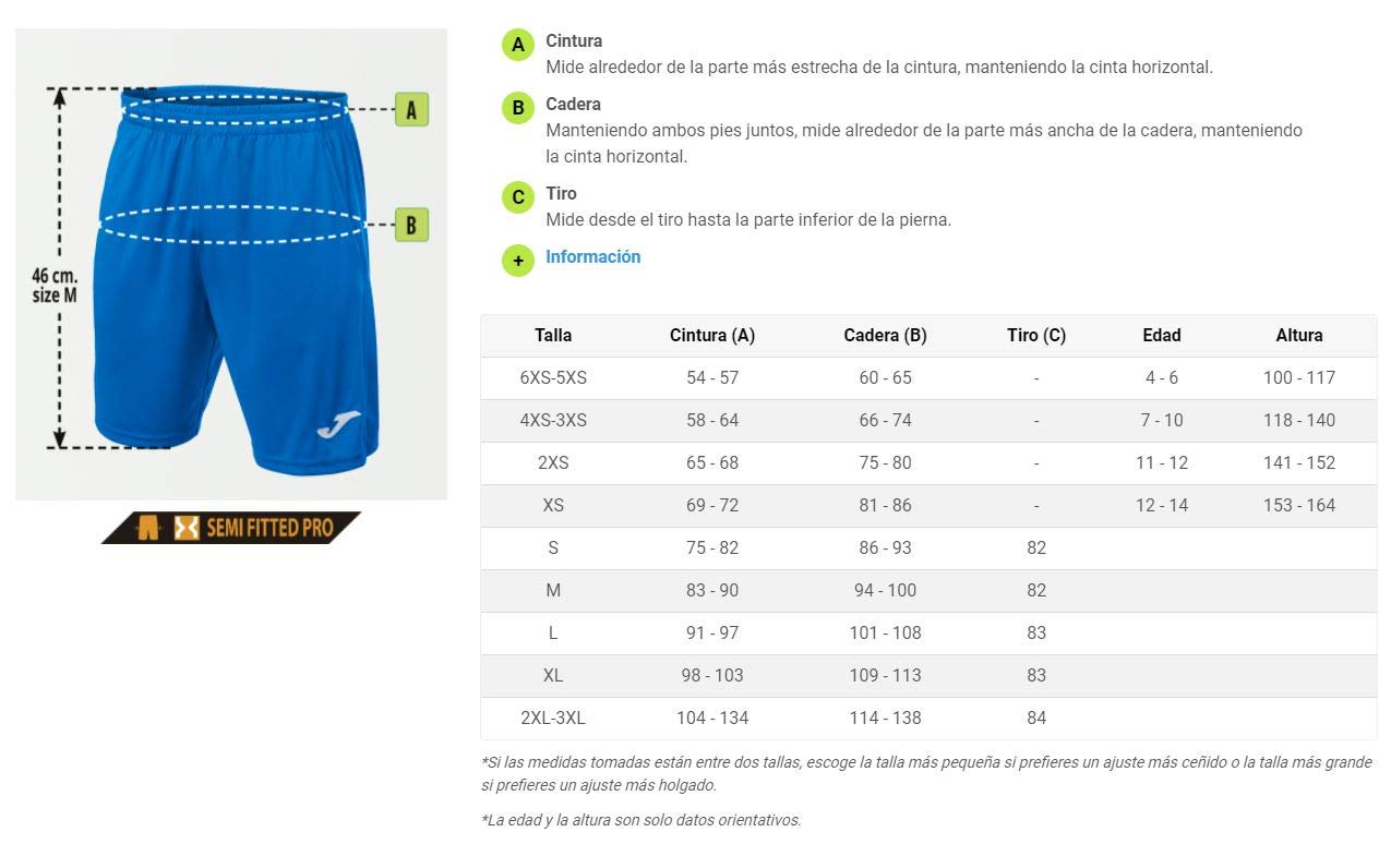 joma bermuda drive negro 100438.100