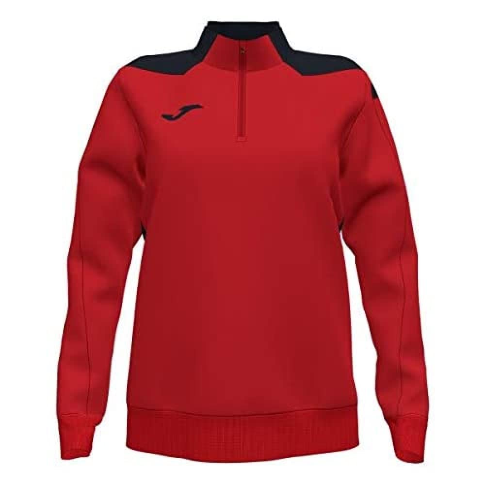 joma sudadera championship vi woman rojo-negro 901268.601