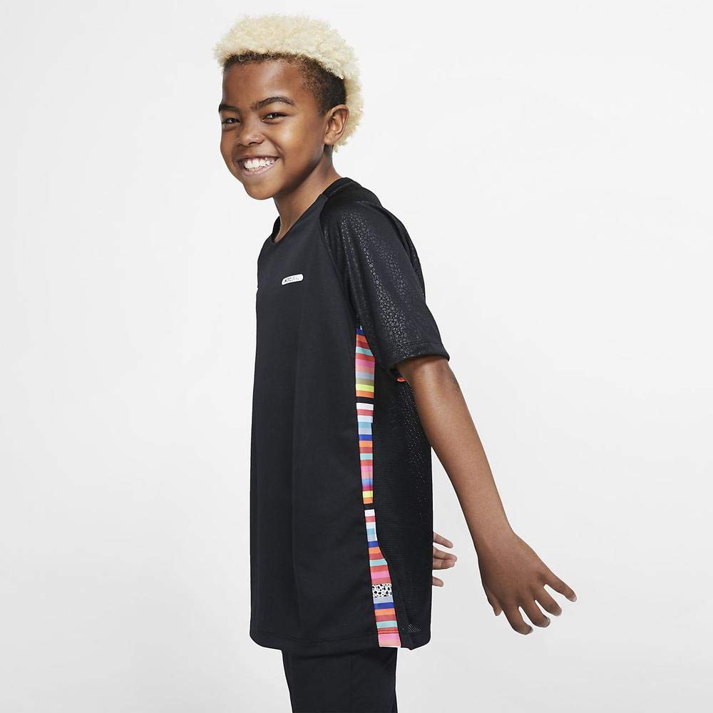 Camiseta nike cr7 jr mercurial negra