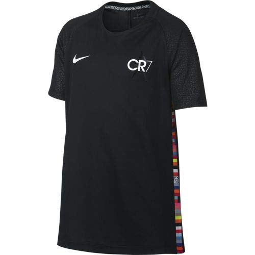 Camiseta nike cr7 jr mercurial negra