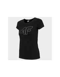 4f camiseta negro mujer H4L22-TSD353 20S