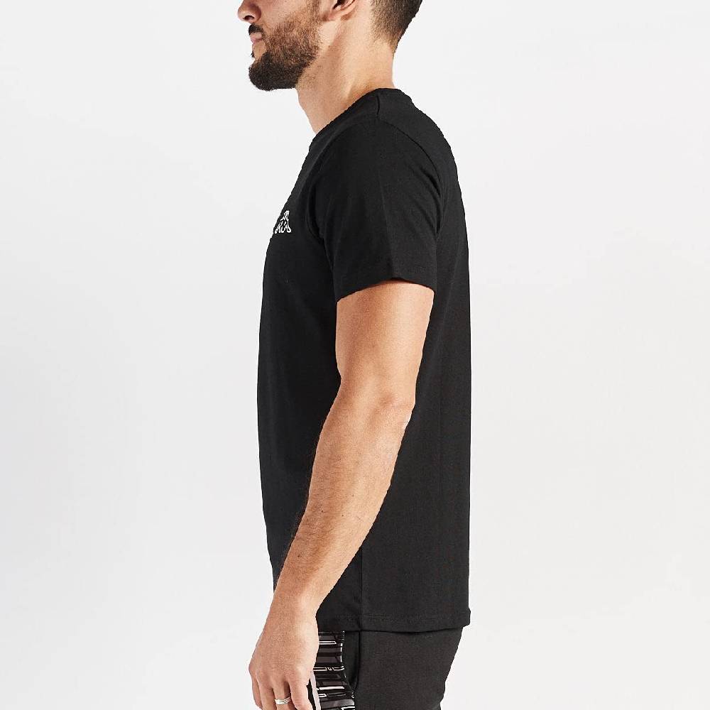 kappa camiseta godot negra 36181KW 005