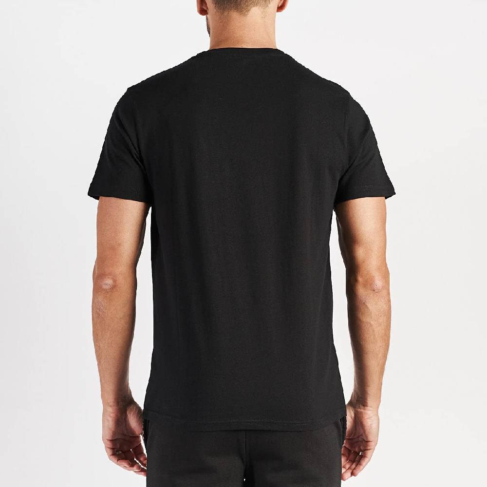 kappa camiseta godot negra 36181KW 005