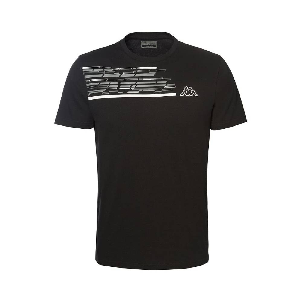 kappa camiseta godot negra 36181KW 005