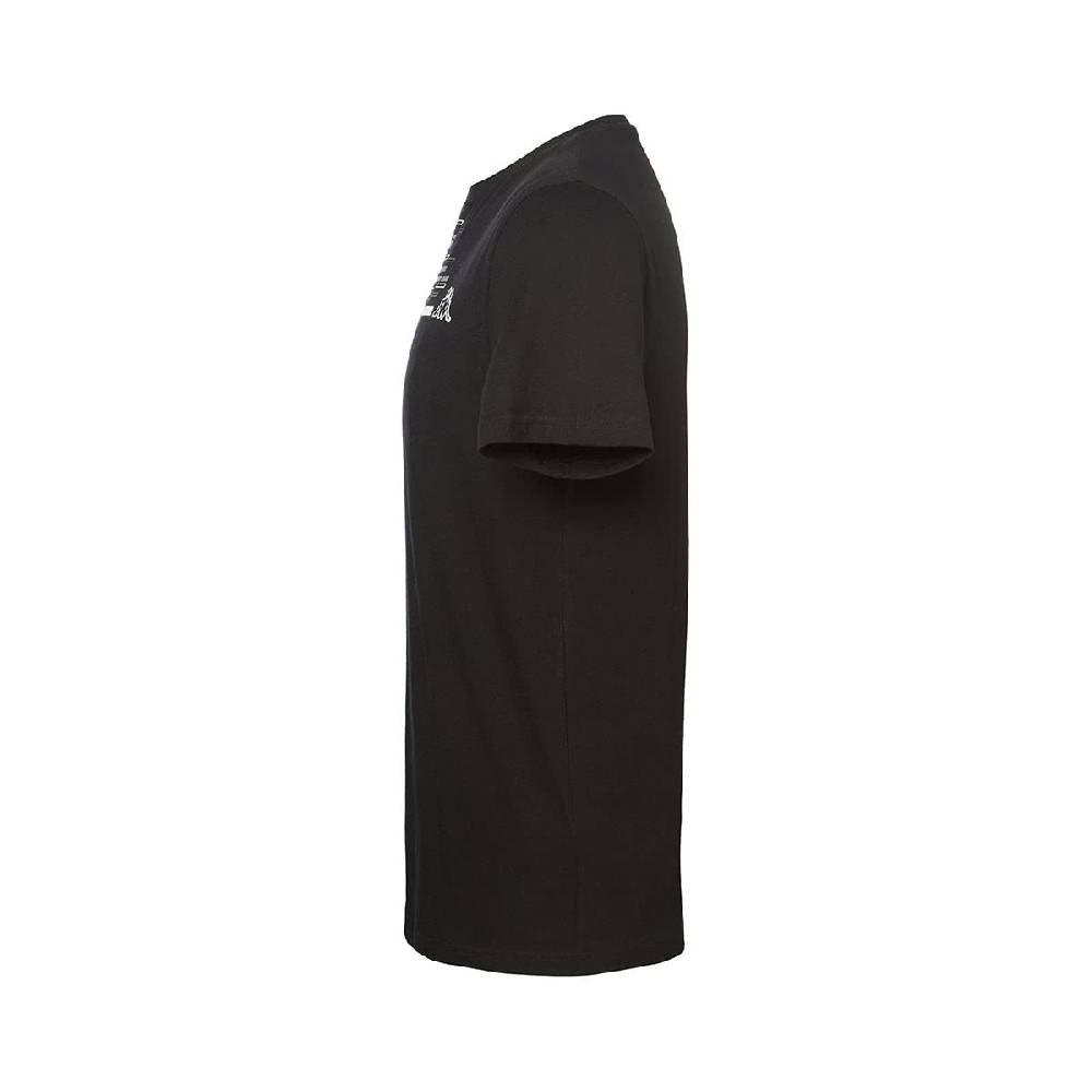 kappa camiseta godot negra 36181KW 005