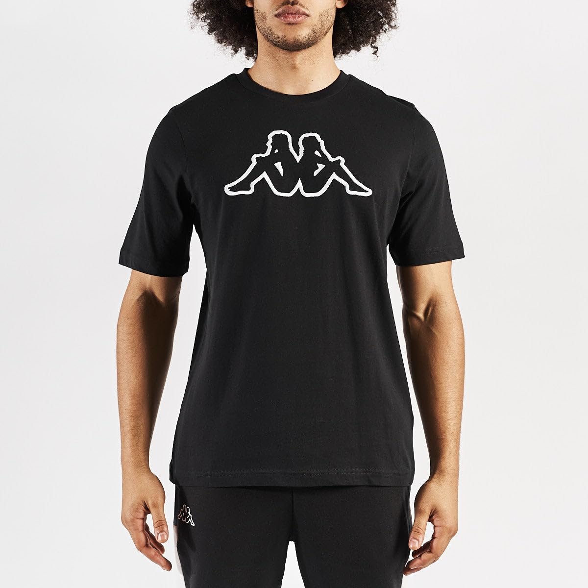 kappa camiseta logo airi negra 3032B00 A01