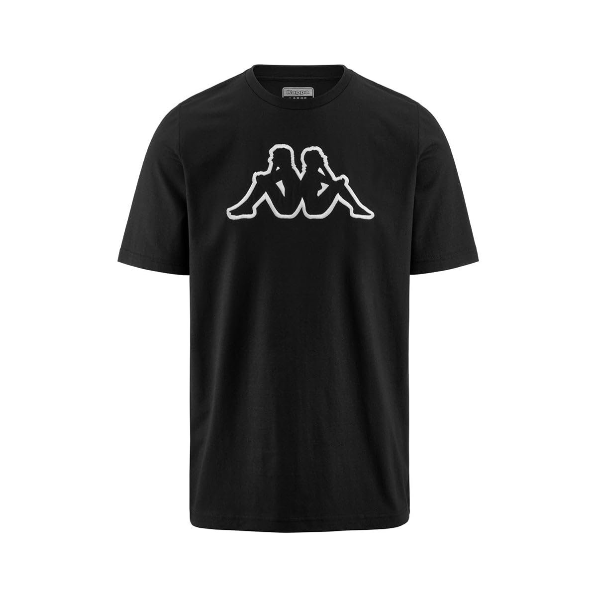 kappa camiseta logo airi negra 3032B00 A01
