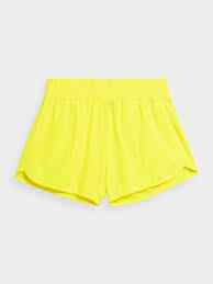 4f pantalon corto mujer amarillo H4L22-SKDT016 72N