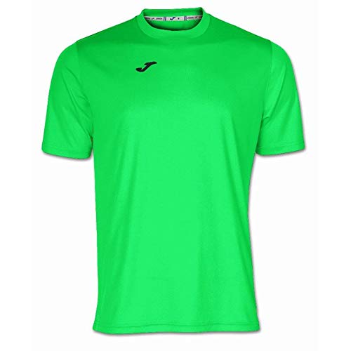 joma camiseta combi verde fluor 100052.020