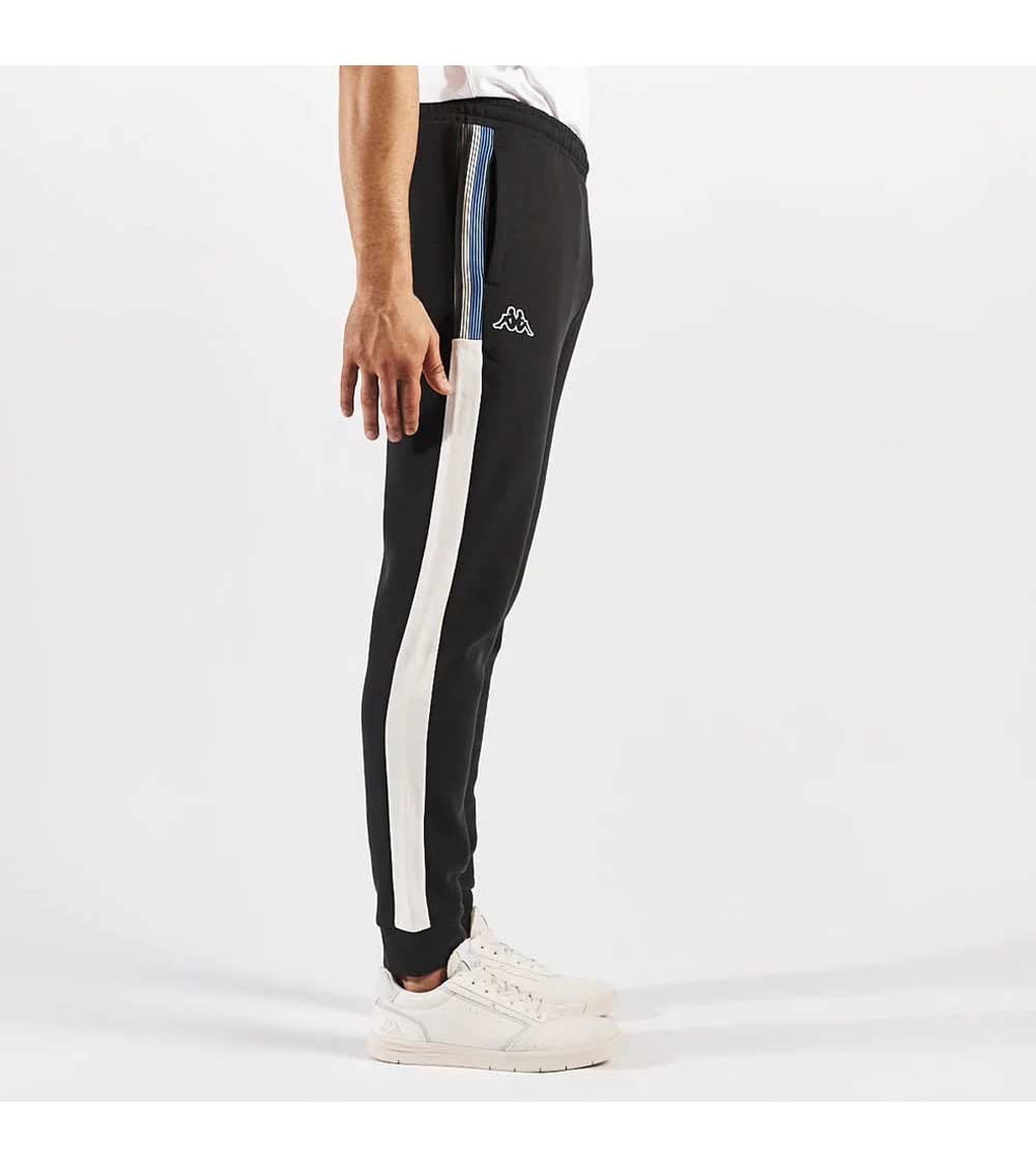 kappa pantalon logo ipole black 38126BW 005