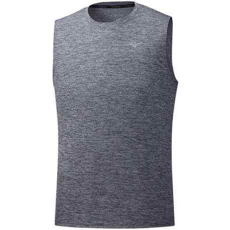 Mizuno camiseta sisa running core gris